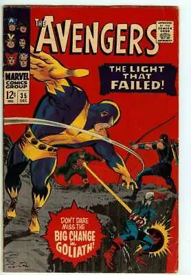 Buy Avengers #35 4.5 // Living Laser Appearance Marvel Comics 1966 • 23.03£