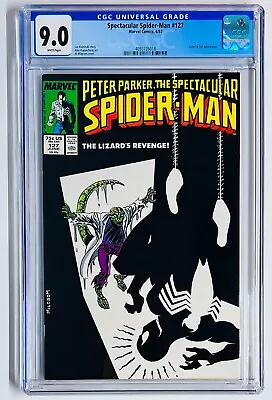 Buy Spectacular Spider-Man #127 CGC 9.0-Lizard & Owl Appearance-White Pages-Nice! • 43.96£