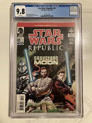 Buy Star Wars: Republic #51 (Mar 2003, Dark Horse) CGC 9.8 (White Pages) • 126.39£