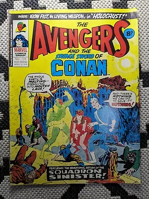 Buy AVENGERS AND THE SAVAGE SWORD OF CONAN • Issue #134 • Marvel UK - April 1976 • 4.99£