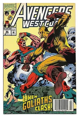 Buy Avengers West Coast #92 : NM- :  When Goliaths Clash!!!!  • 1.95£
