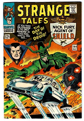 Buy STRANGE TALES #144 In VF A 1966 MARVEL Comics With DOCTOR STRANGE & NICK FURY • 32.33£