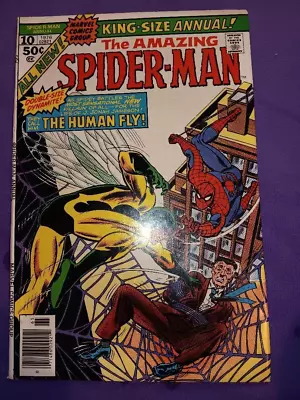 Buy The AMAZING SPIDER-MAN  King-Size Annual #10  1976 • 19.87£