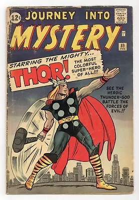 Buy Thor Journey Into Mystery #89 GD 2.0 1963 • 233.23£