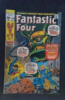 Buy Fantastic Four #108 1971 Marvel Comic Book  • 15.97£