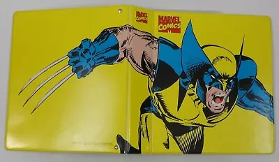 Buy Wolverine PROGARD 3 Ring Comic Book Binder W Sleeves Marc Silvestri Art 1994 50 • 95.63£