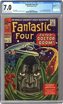 Buy Fantastic Four #57 CGC 7.0 1966 3763248002 • 318.28£