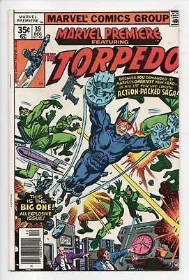 Buy MARVEL PREMIERE  #39b  (  VF+  8.5  )  39TH  ISSUE  1ST SOLO STORY FOR TORPEDO • 10.33£