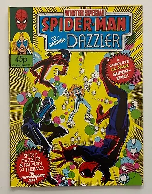 Buy Spider-man Winter Special RARE Marvel UK 1981. Dazzler. VF Bronze Age Issue. • 25£