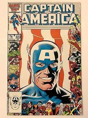 Buy Captain America #323 (1985) 1st John Walker Super-Patriot (VG+/8.0) KEY -VINTAGE • 59.47£