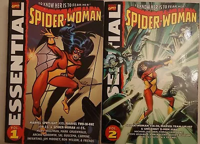 Buy Essential Spider-Woman 1 & 2 • 30£