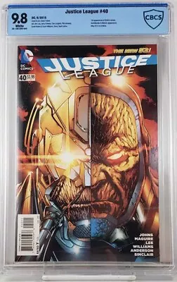 Buy Justice League #40 CBCS 9.8 DC Comics 1st App. Grail Darkseid Daughter • 39.74£