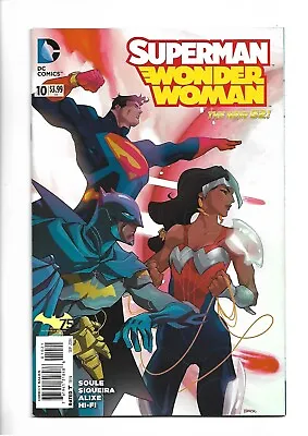 Buy DC Comics - Superman/Wonder Woman #10 (Sep'14) Near Mint  Variant Cover • 2£