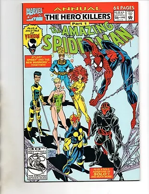 Buy Spider-Man / New Warriors Annuals  Hero Killers  1992 NM- Early Venom Solo • 18.97£