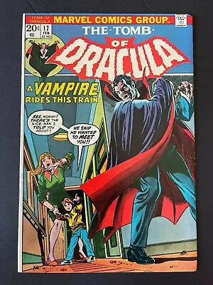 Buy Tomb Of Dracula #17 - Death Rides The Rails! (Marvel, 1972) VF • 22.23£