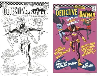 Buy Craig Rousseau Detective Comics #359 Original Cover Art Print Set Batman Batgirl • 473.94£