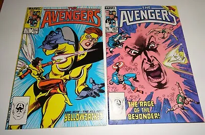 Buy Avengers #264,265 Captain America Captain Marvel Nm 9.4/9.6  1986 White Pages • 15.50£
