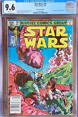 Buy Star Wars #59 CGC 9.6 Newsstand 1st Appearance Orion Ferret • 79.17£