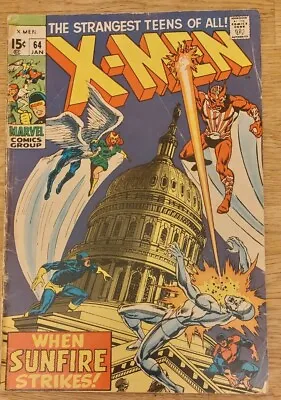 Buy X-Men #64 - First Appearance Of Sunfire (1st Print) • 100£