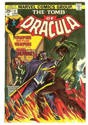 Buy Tomb Of Dracula #21 8.5 // John Romita Sr. Cover Marvel Comics 1974 • 40.16£