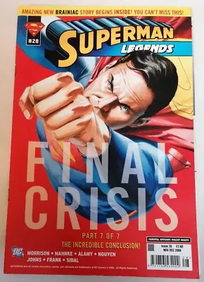 Buy COMIC - Superman Legends #28 Final Crisis #7 Titan DC Comic UK Nov-Dec 2008 VG • 3£