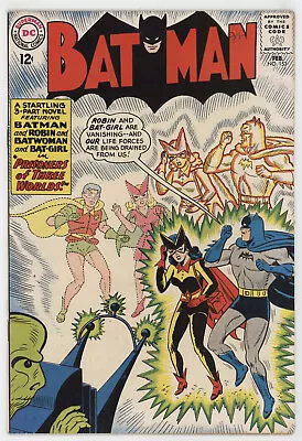 Buy Batman 153 DC 1962 FN Sheldon Moldoff Robin Batgirl Batwoman • 143.91£