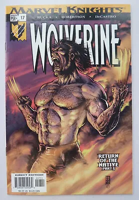 Buy Wolverine #17 -  1st Print Marvel Comics September 2004 F/VF 7.0 • 5.25£