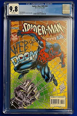 Buy Spider-Man 2099 #34💥CGC 9.8🔥(Marvel Comics, 8/95)💫Last One!!!🕸 • 393.25£