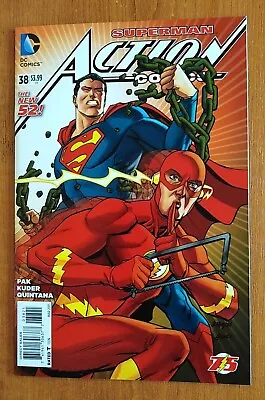 Buy Action Comics #38 - DC Comics 1st Print Variant Cover 2011 Series • 7.99£