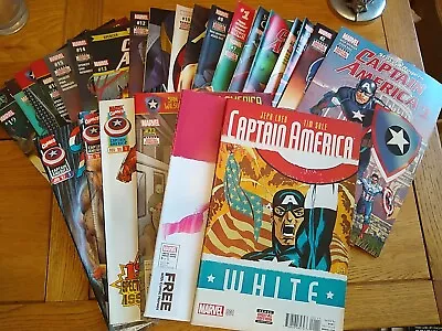 Buy Captain America JOB LOT - Marvel - 25 Comics. Pre-owned. Inc Steve Rogers #1-19 • 10£
