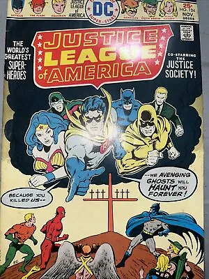 Buy JUSTICE LEAGUE OF AMERICA  #124/  Avenging Ghosts Of The Justice Society   /1975 • 7.52£