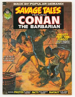 Buy SAVAGE TALES #2 VF/NM, Barry Smith Conan, Marvel Comics Magazine 1973 • 39.53£