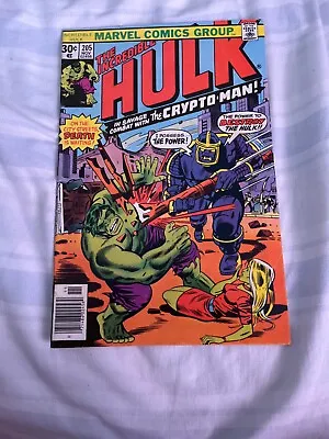 Buy Incredible Hulk #205 (1976) Death Of Jarella - 6.0 Fine (marvel) • 8.79£