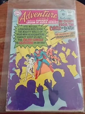 Buy Adventure Comics #367 Apr 1968 (GD-) Silver Age Superboy & Legion Adams Cover • 2.75£