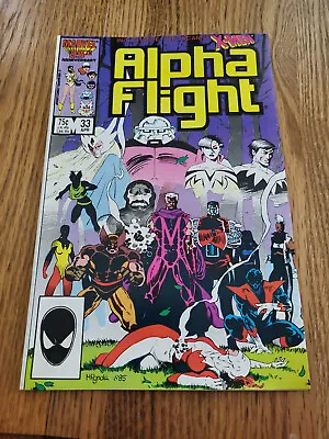 Buy Marvel Comics Alpha Flight #33 (1986) - Very Good • 19.75£