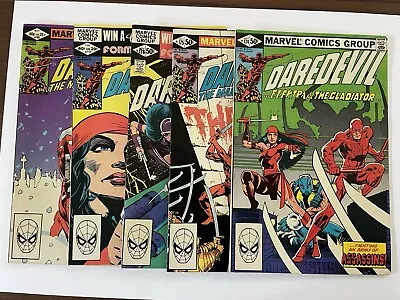 Buy Daredevil # 174 175 176 179 182 Frank Miller 1981 Marvel Comics • 1£