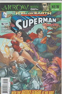 Buy Dc Comics Superman #16 March 2013 New 52 1st Print Nm • 2.25£
