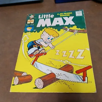Buy LITTLE MAX 64 Harvey Comics 1960 JOE PALOOKA Early Richie Rich Appearance 1st Pt • 13.84£