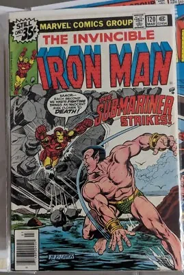 Buy Invincible Iron Man #120, Marvel Comics 1979 1st. App. Justin Hammer As Iron Man • 23.22£