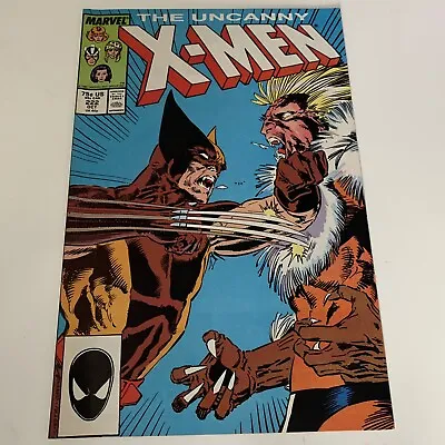 Buy UNCANNY X-MEN ISSUE #222 1987 WOLVERINE V SABRETOOTH. Classic Cover • 9.99£