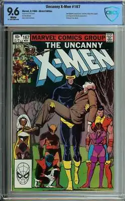 Buy X-men #167 Cbcs 9.6 White Pages // Fantastic Four Cameo Marvel 1983 • 94.84£