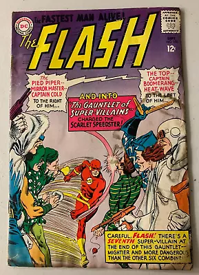 Buy Flash #155 DC 1st Series 3.0 Water Stain (1965) • 12.81£