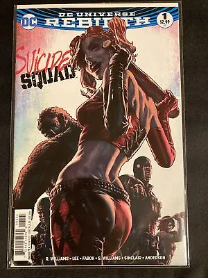 Buy Suicide Squad #1 DC Comics Rebirth 2016 Bermejo Variant Harley Quinn VF/NM 9.0 • 5.95£