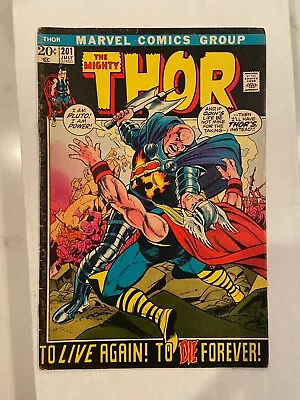 Buy Thor #201 Comic Book  1st App Blackworld • 6.39£
