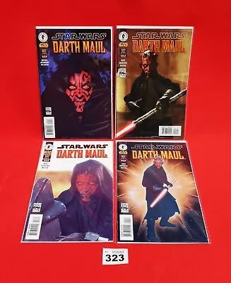 Buy ⭐⭐G323 Star Wars Comics Darth Maul B Photo Complete Set  1-4 / 1 2 3 4⭐⭐ • 39.99£
