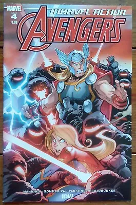 Buy Marvel Action: Avengers 4, Marvel Comics/idw Publishing, March 2019, Vf • 4.99£