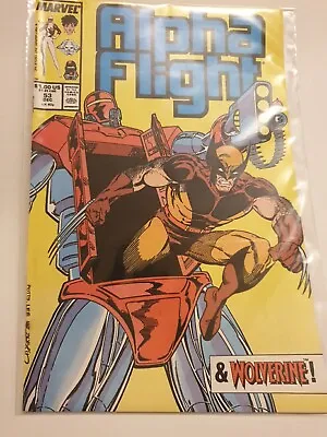 Buy Alpha Flight #53 Marvel Comics 1987 NM Condition WOLVERINE 1st Jim Lee Cover Art • 2.99£