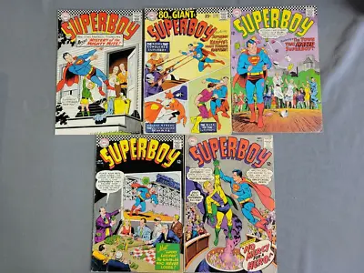 Buy Superboy #137-141 Lot Of 5 Comics Includes 80 Pg. Giant • 24.13£