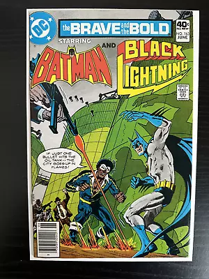 Buy The Brave And The Bold #163 Batman And Black Lightning Newsstand VF+ 1980 DC • 6.43£