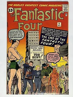 Buy Fantastic Four #9 (1962) In 5.5 Fine- • 516.38£